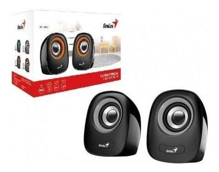 PARLANTES AUDIO PLUG ALIM USB SP-Q160 GRIS 6W - GENIUS 31730027400